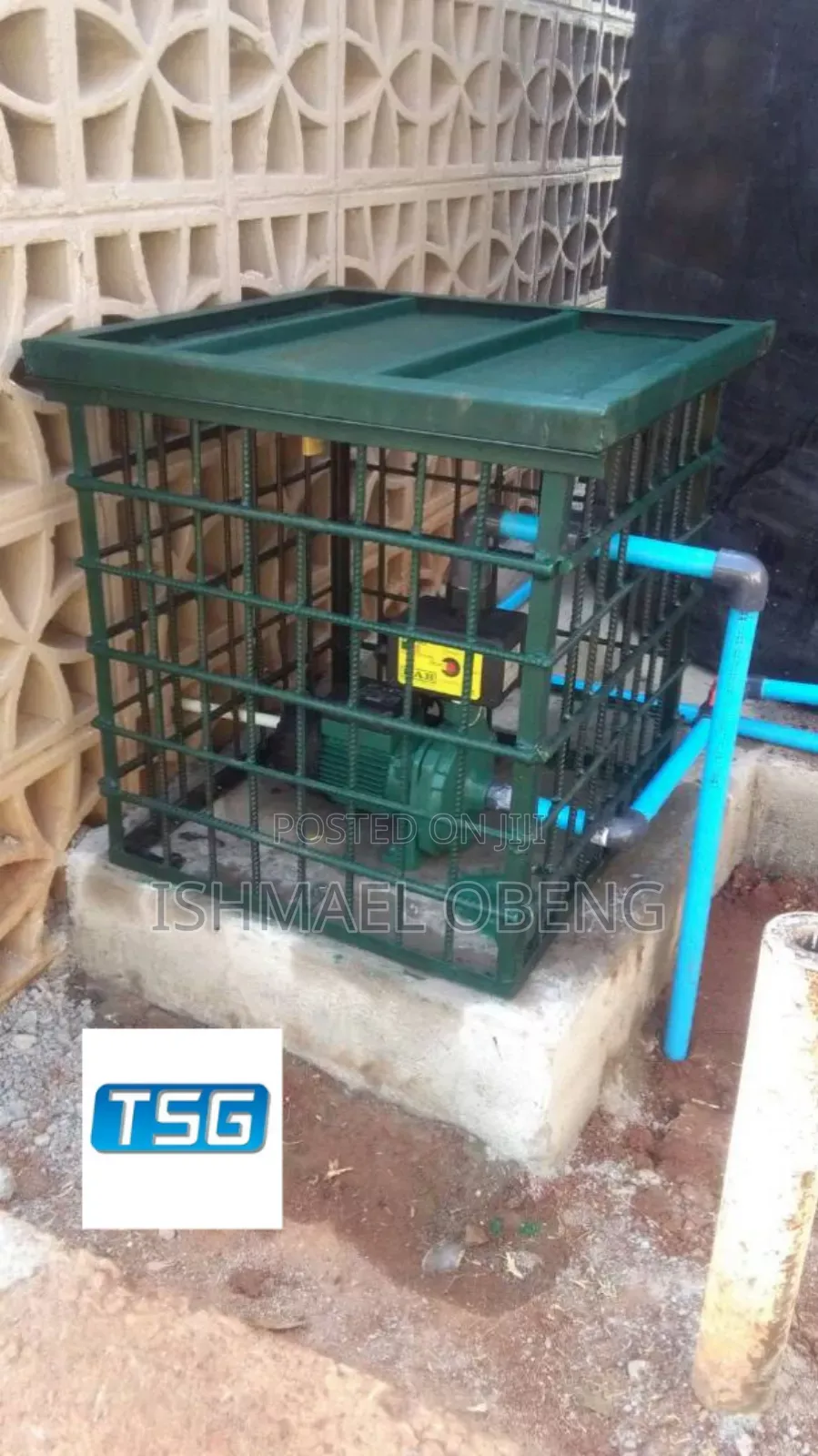 Cylinder, Generator, Water Pump and Air-Condition Cages
