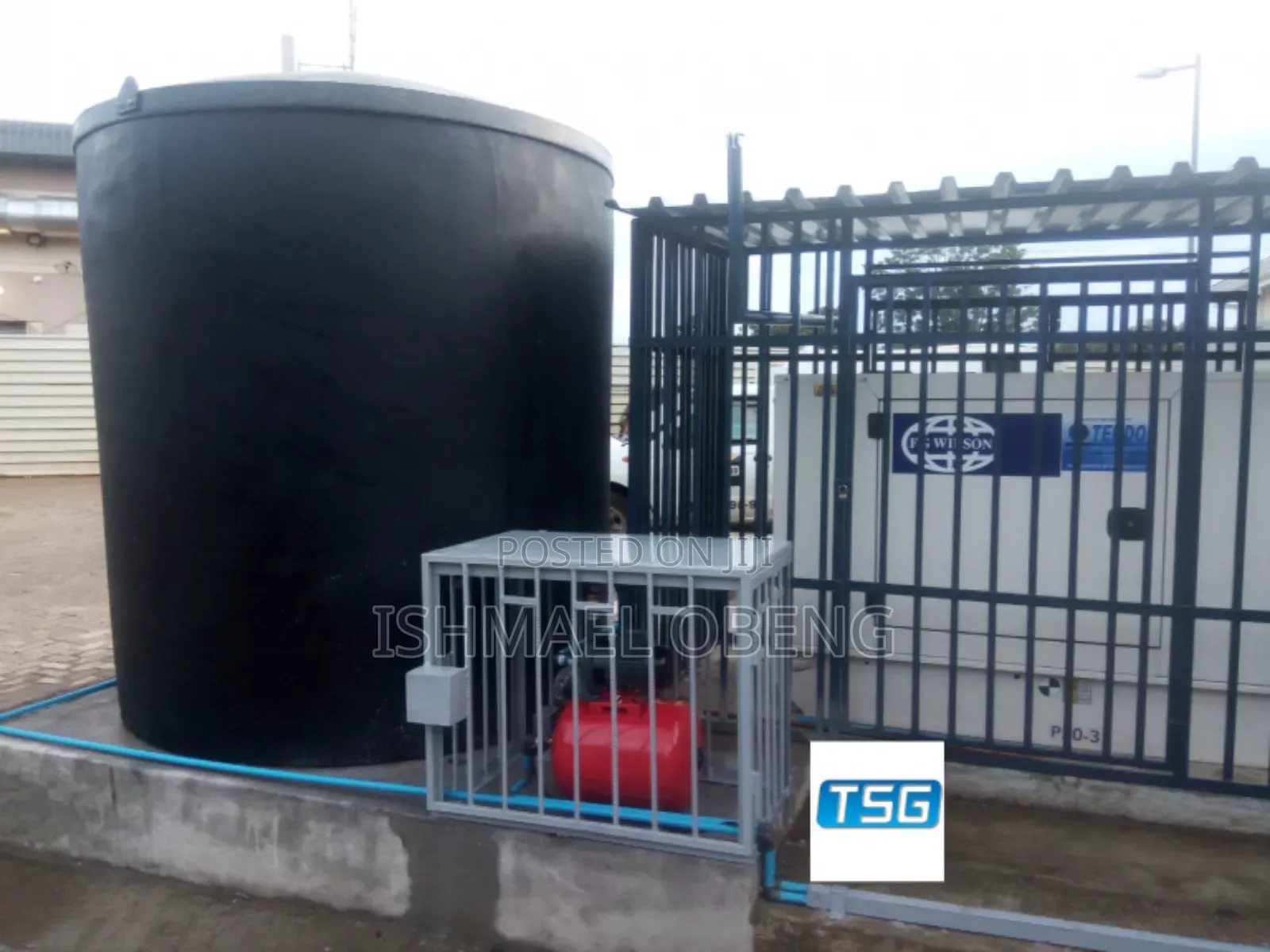 Cylinder, Generator, Water Pump and Air-Condition Cages