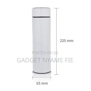 Stainless Steel Smart LED Temperature Display Flask