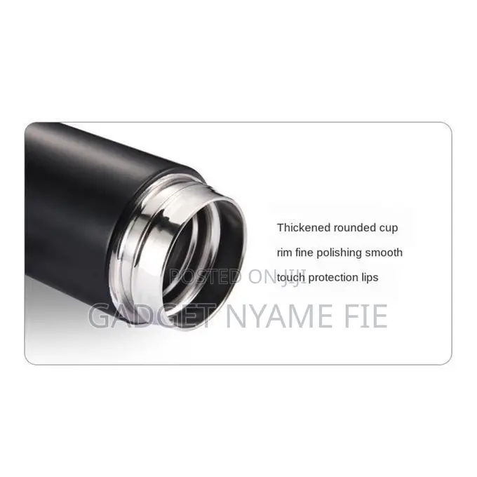 Stainless Steel Smart LED Temperature Display Flask