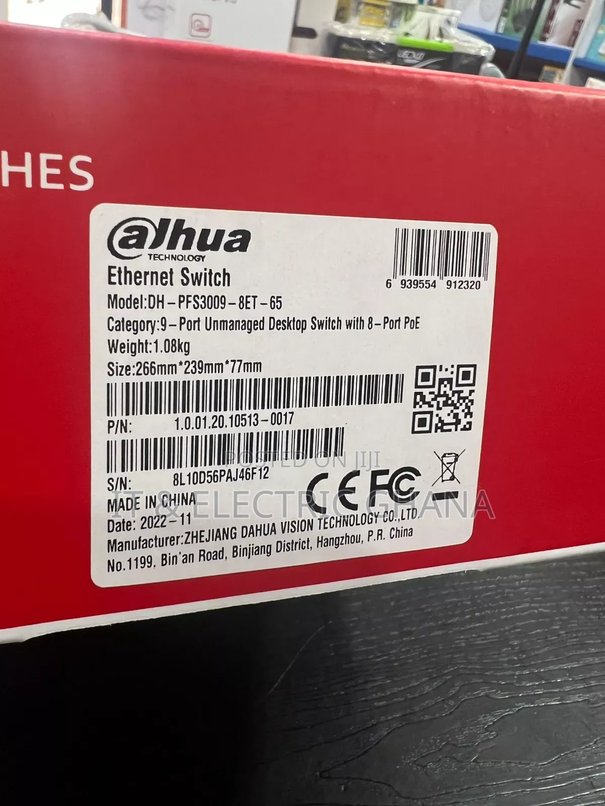 Dahua 8 Port Poe Switch