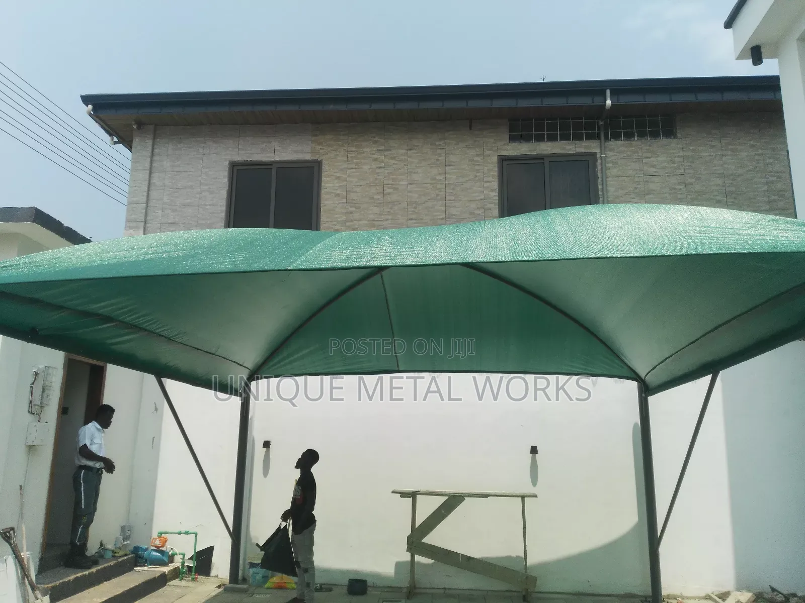 Aluminium and Vaganize Car Canopy for Sale