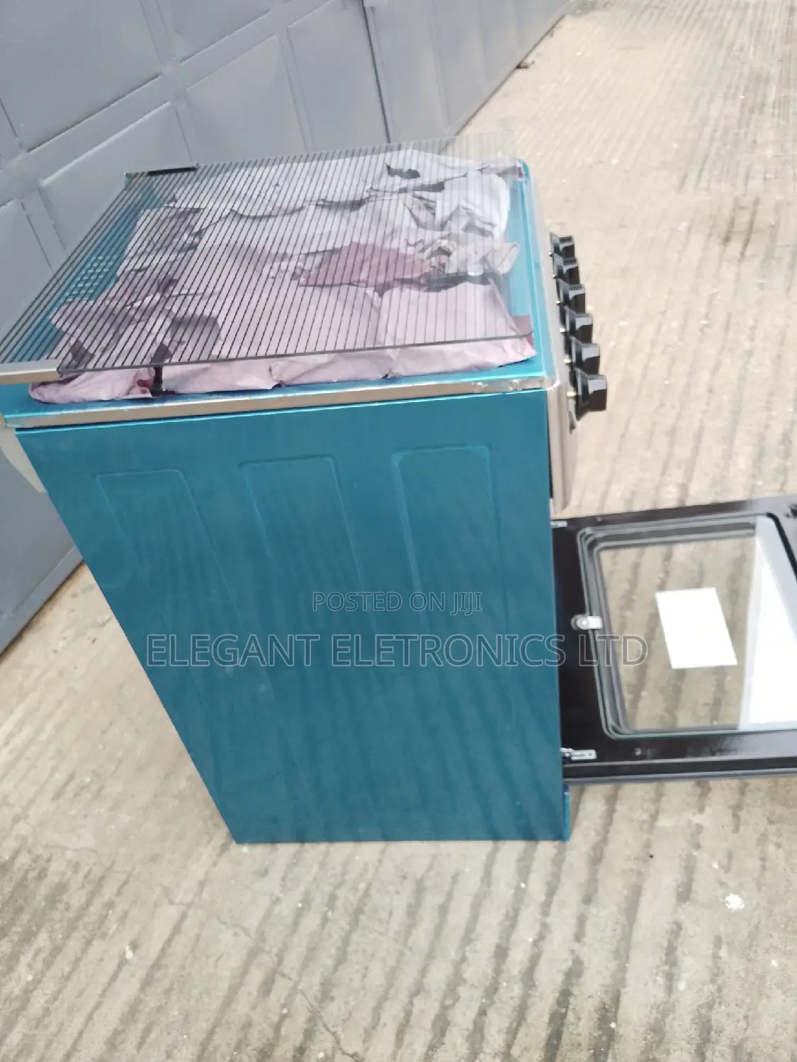 4Burner Gas Cooker Ovens in Circle Kitchen Appliances, Elegant