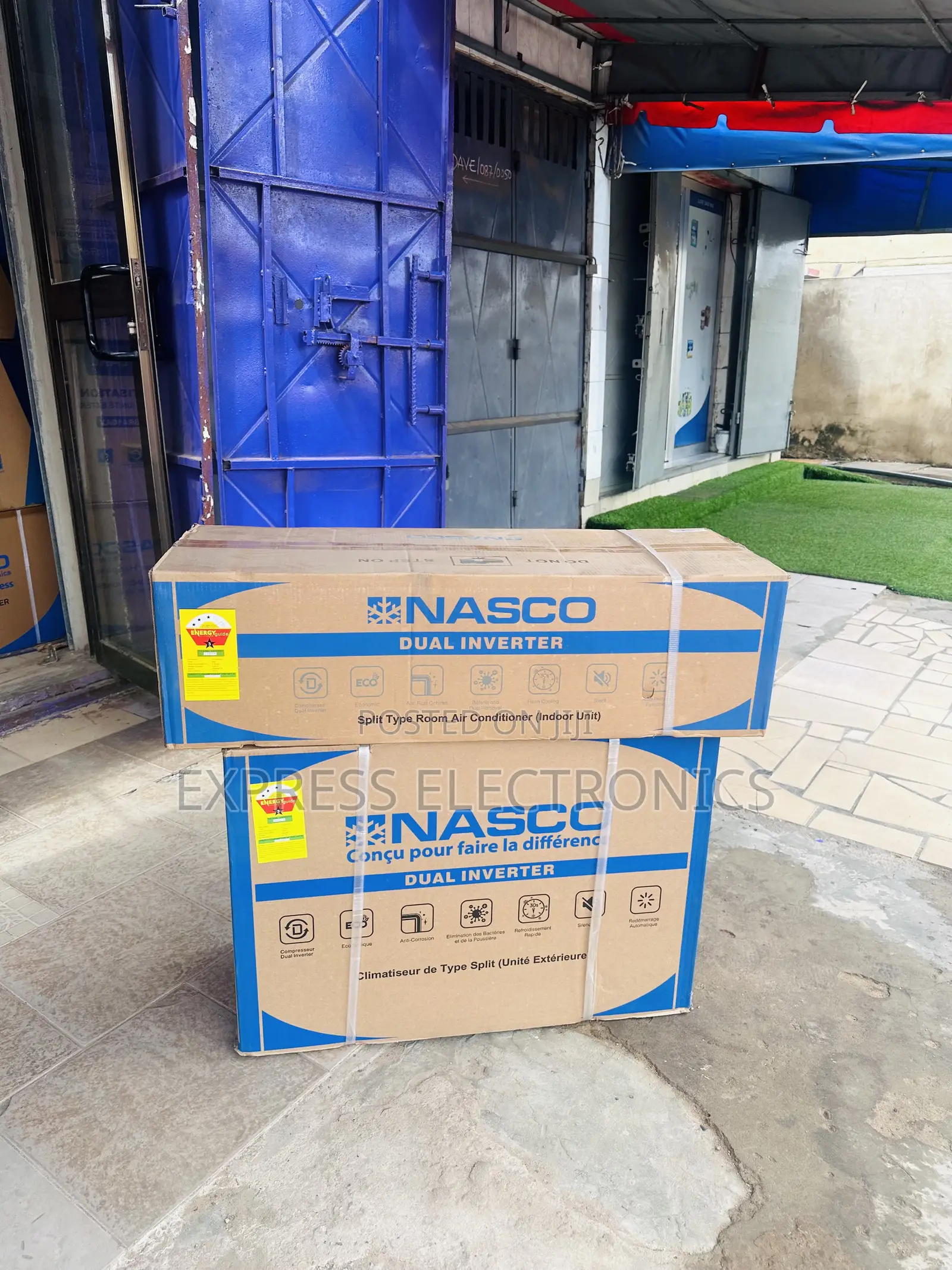 Nasco Dual Inverter 2.0hp Air Conditioner Split White