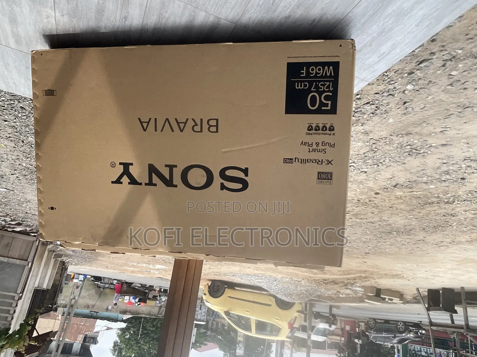 An X Reality Sony 50W660F 50” Full HD Smar TV