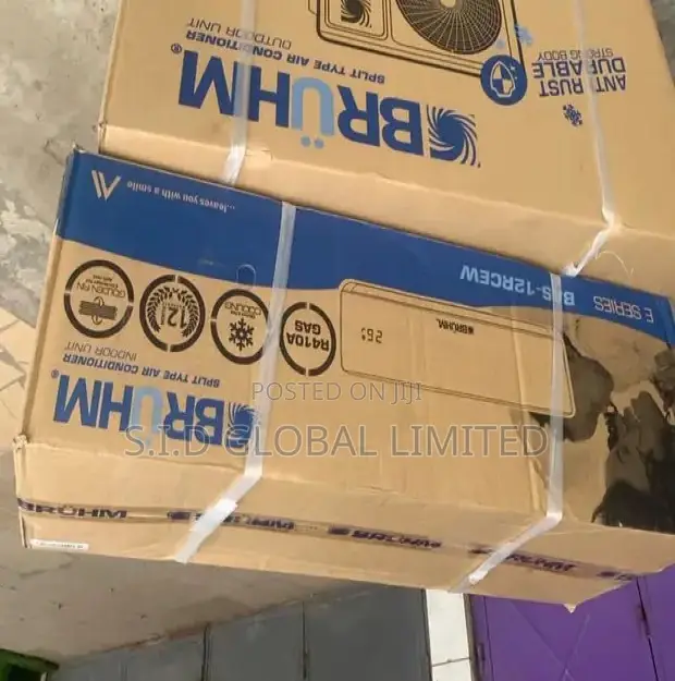 Sealed Inbox Bruhm 1.5hp Split Air Conditioner BAS-12RCEW