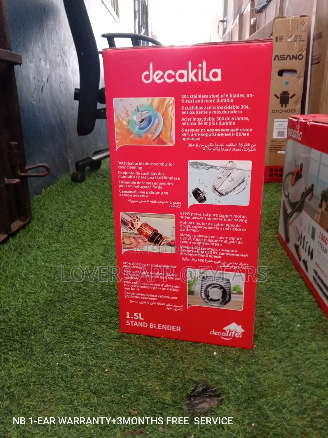 Brand New Decakila Standard Blender Standard Blender Blender