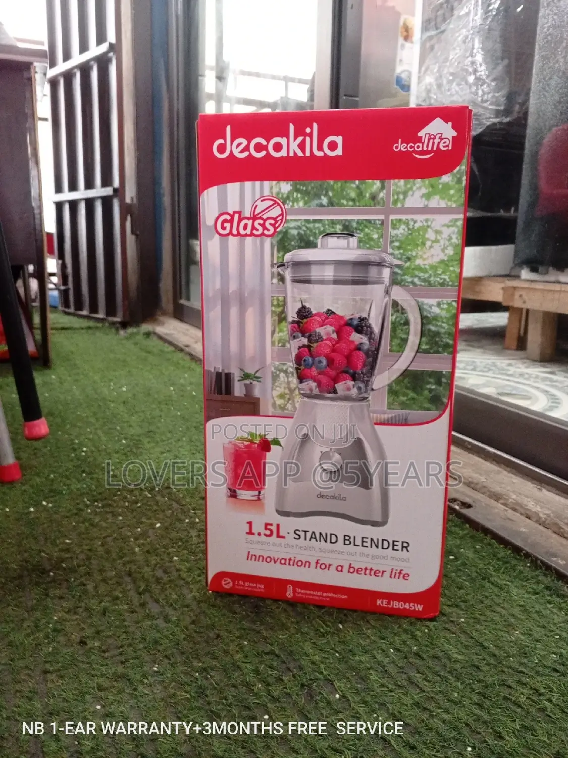1.5L Standardblender Standard Blender Fast Blending Decakila