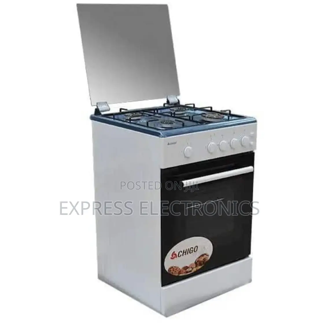 Shop Chigo 60x60 Gray Ignition, Oven Grill,Auto Rotisserie