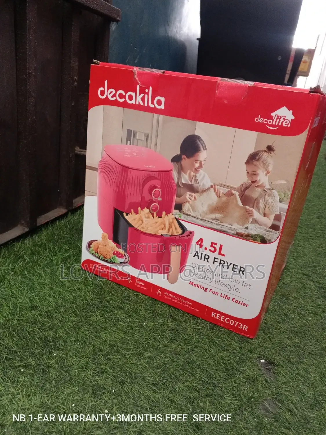 Decakila Air Fryer Air Fryer