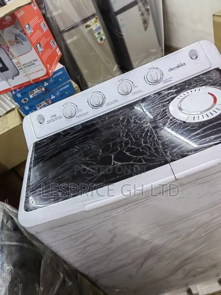 Decakila 13kg Washing Machine Quick Cool