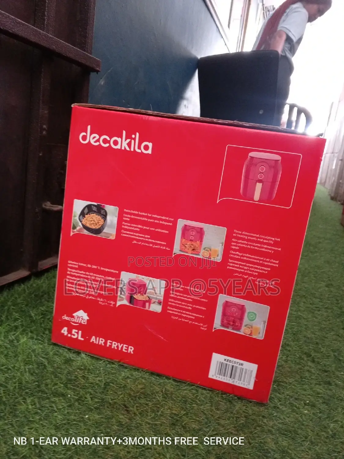 Brand New Air Fryer 4.5L Decakila