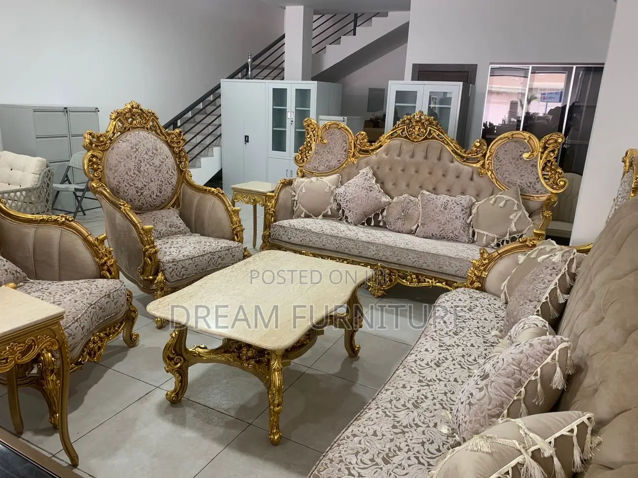 Imported Royal Sofa Set(3+3+1+1)