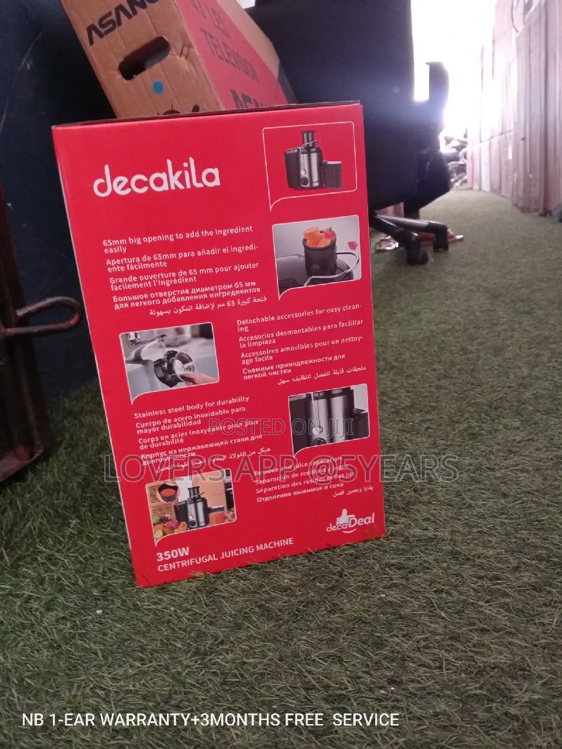 Brand New Decakila Centrifugal Juicingmachine Juicer Machine