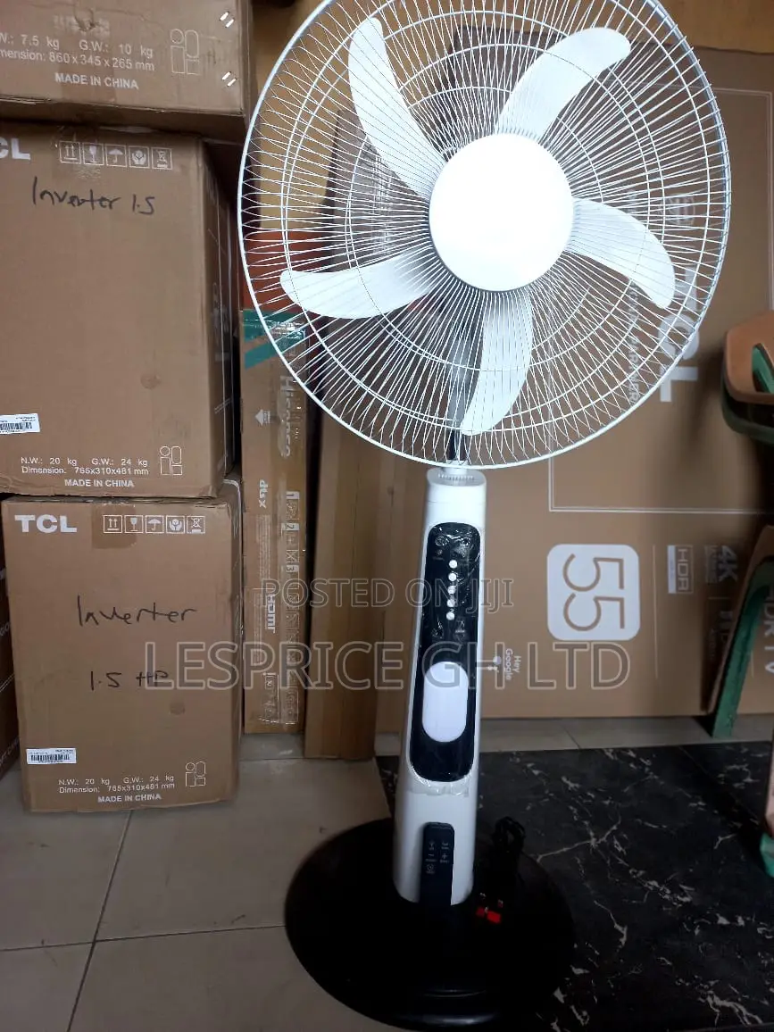 Rechargeable 18” Standing Fan the Best!
