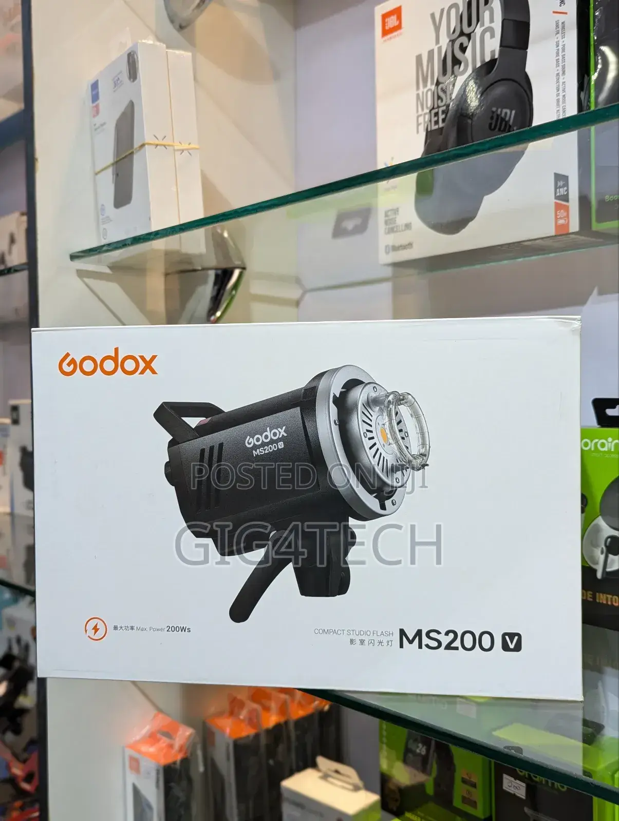 Godox Ms200v 2in1 Light and Flash