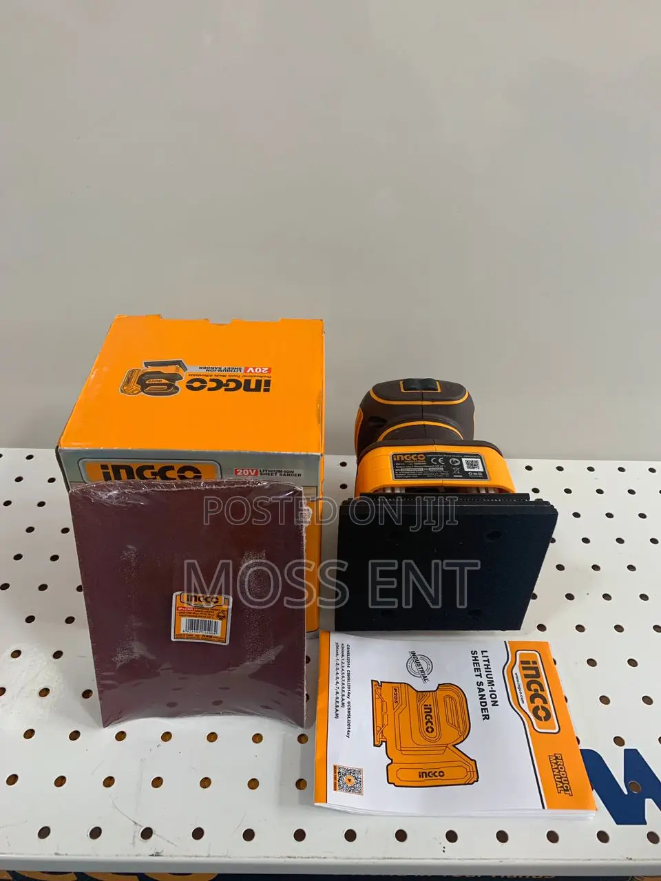 Ingco Cordless Sheet Sander 20v - Cshsli2014