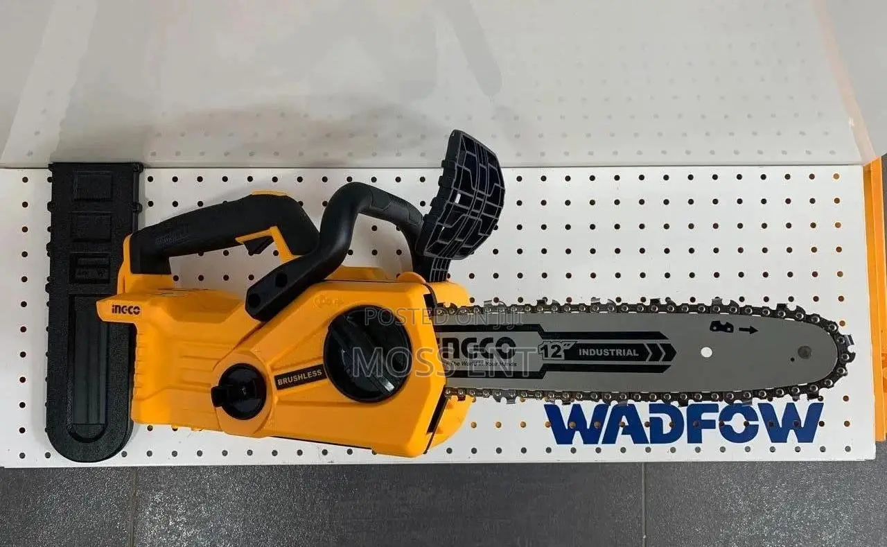 Ingco Cordless Chain Saw 20v 12" + Accessories - Cgsli20128
