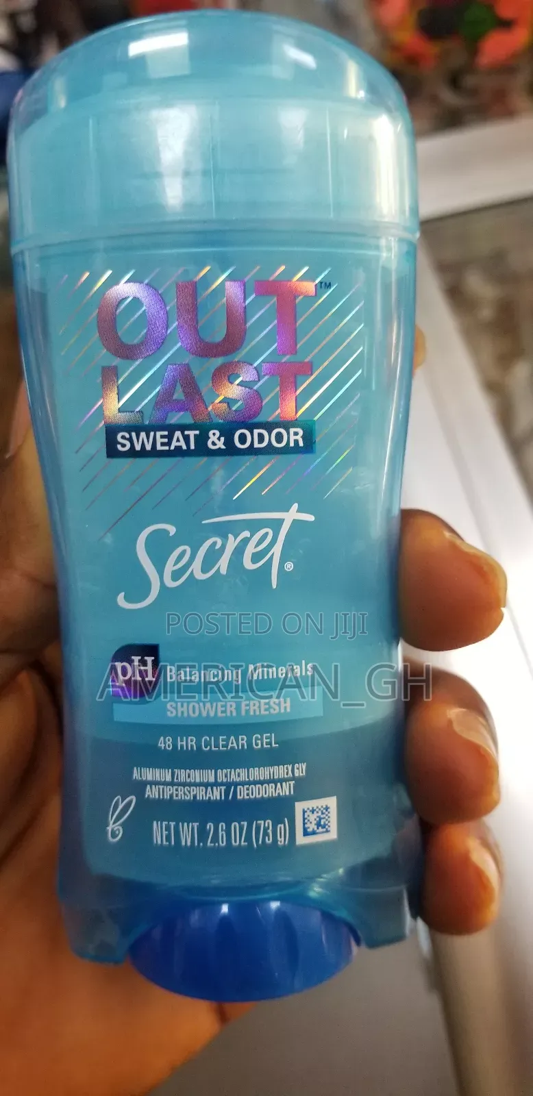 Ssecret Outlast Gel Antiperspirant Deodorant