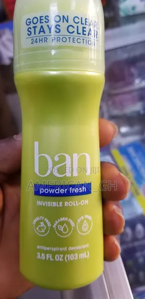 Ban Powder Fresh Invisible Roll-On