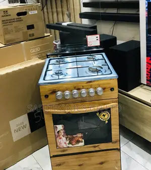 Light Wooden 4 Gas (Wooden) Oven-Grill Brand New Burner 
