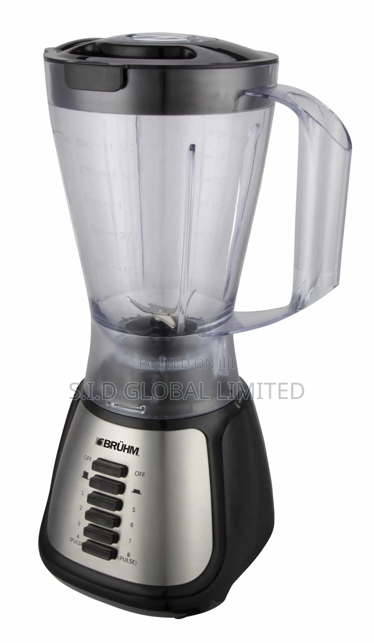 Unique Bruhm BBP-15500PPB 1.5L Blender With Unbreakable Jar