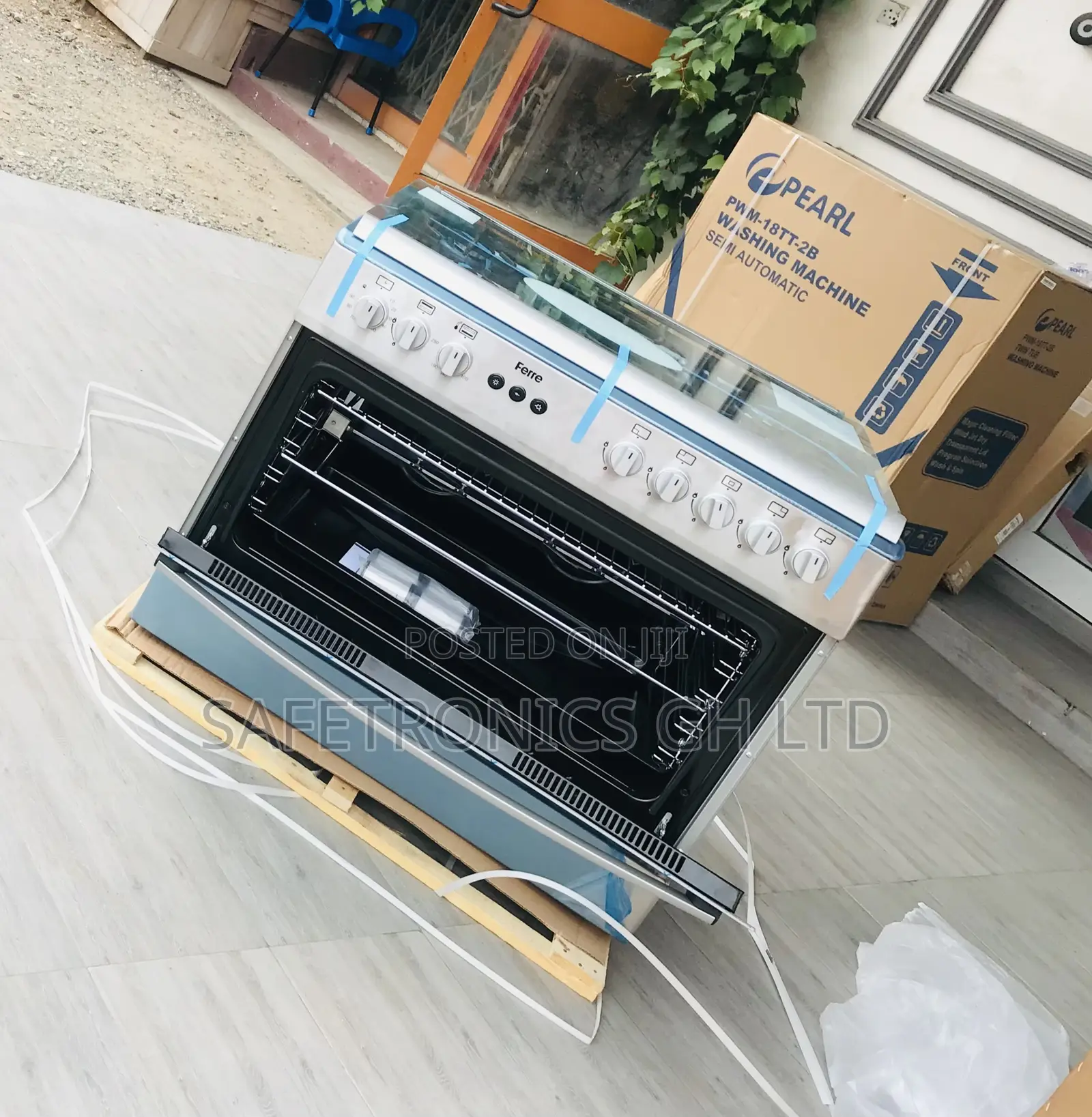  Brand New Ferre 5 Gas Burner Oven-Grill 60by90 