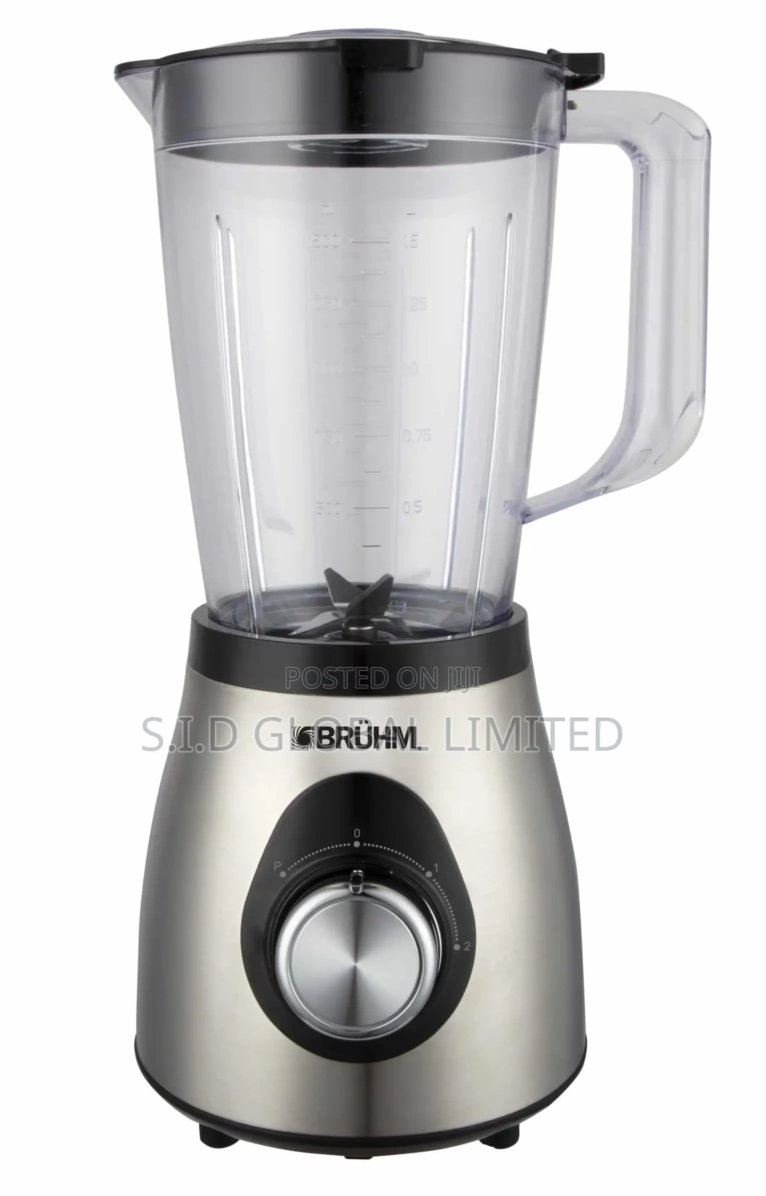 Nicest Bruhm Blender 1.5L With Stainless Steel Jar
