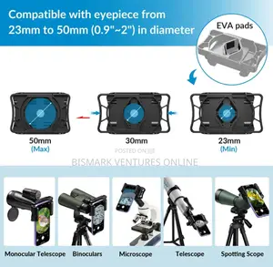 APEXEL 360° Telescope Phone Adapter, For Binoculars