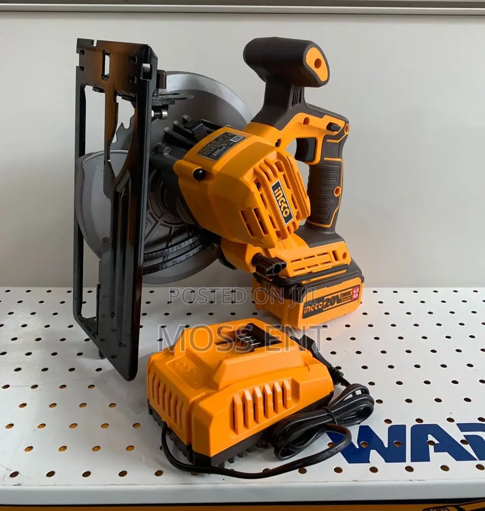 Ingco Cordless Circular Saw 20v 7" + Battery - Csli18511