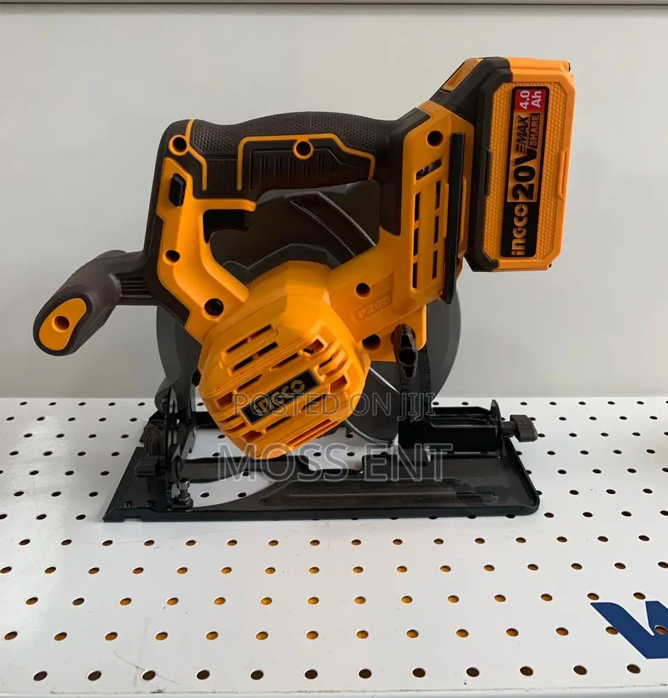Ingco Cordless Circular Saw 20v 7" + Battery - Csli18511