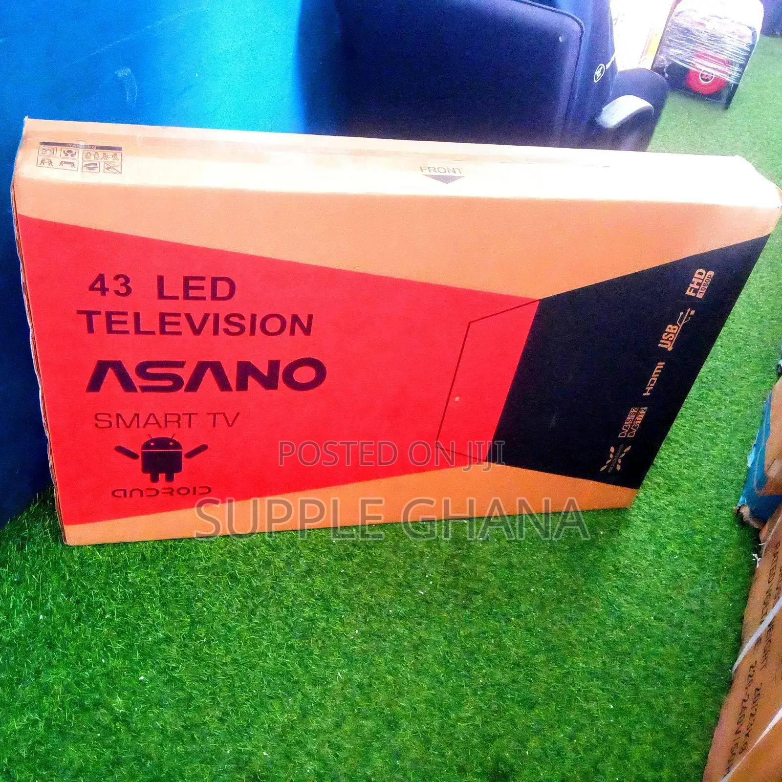 Smart ASANO 43 Television LED Smart Android Original and New