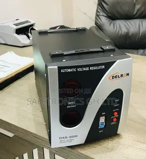 Authentic Delron (Black) Automatic Voltage Das-3000 