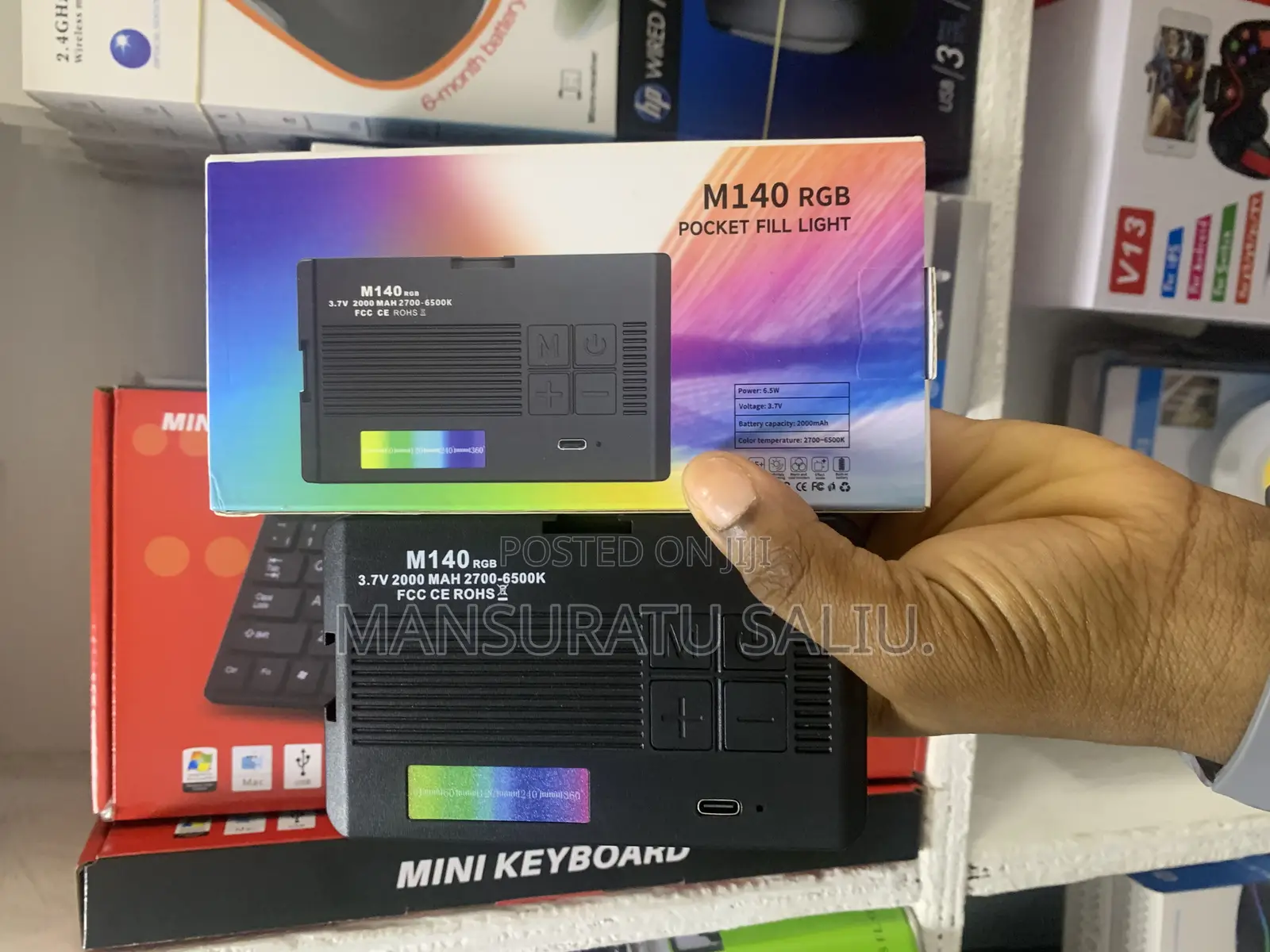 Pocket Fill Light M140 RGB