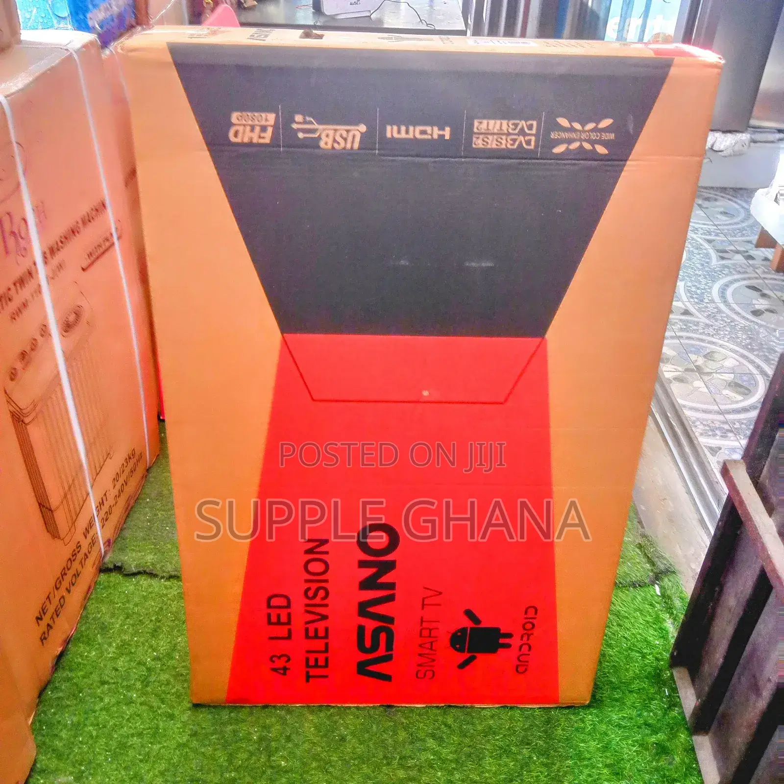 Wide Color Enhancer Asano 43inches Television Smart Quality