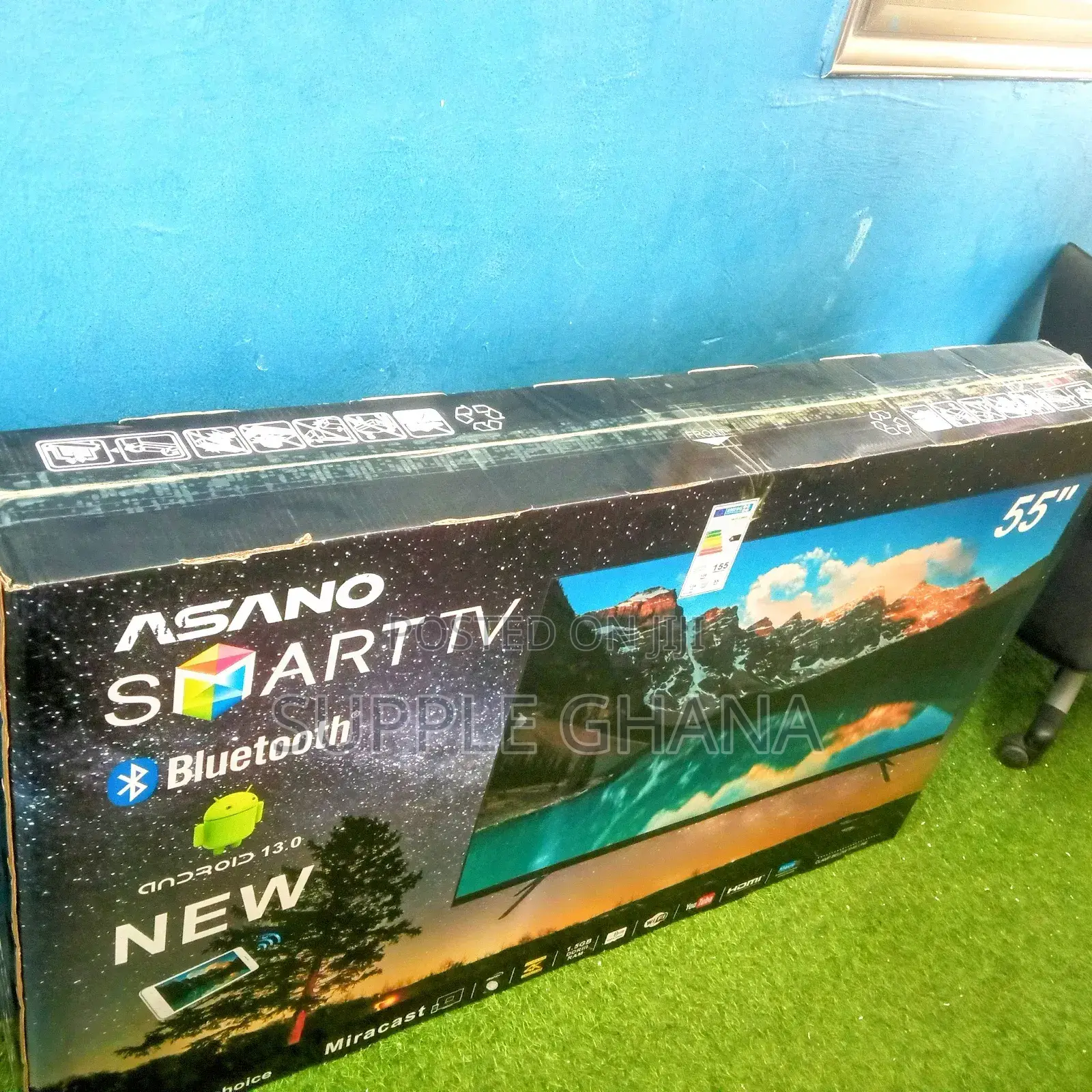 55 Inches Asano Smart Android Television Bluetooth Android