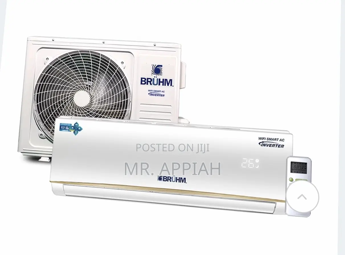 Sleek Bruhm 2.5hp Split Type Inverter Electric Ac(White)