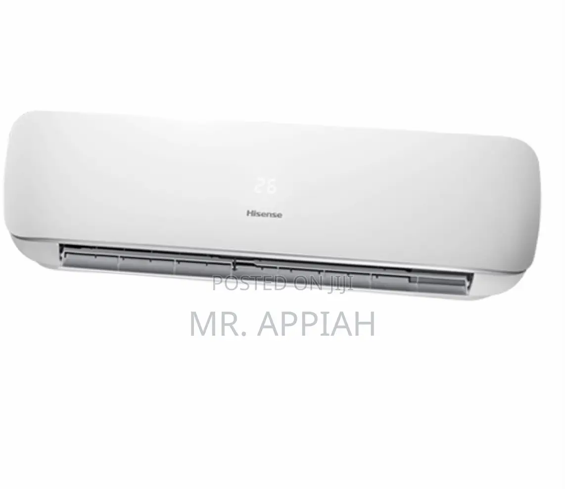 Sleek Hisence Split Type 1.5hp Electric Air Conditioner.