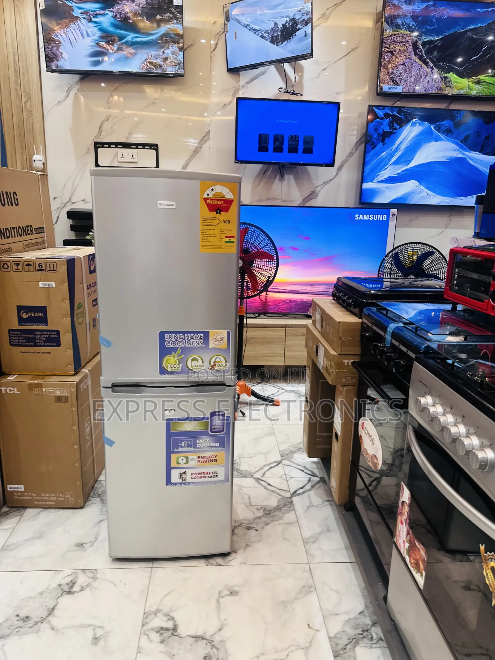 Nascod2-20fl —Double Door Fridge