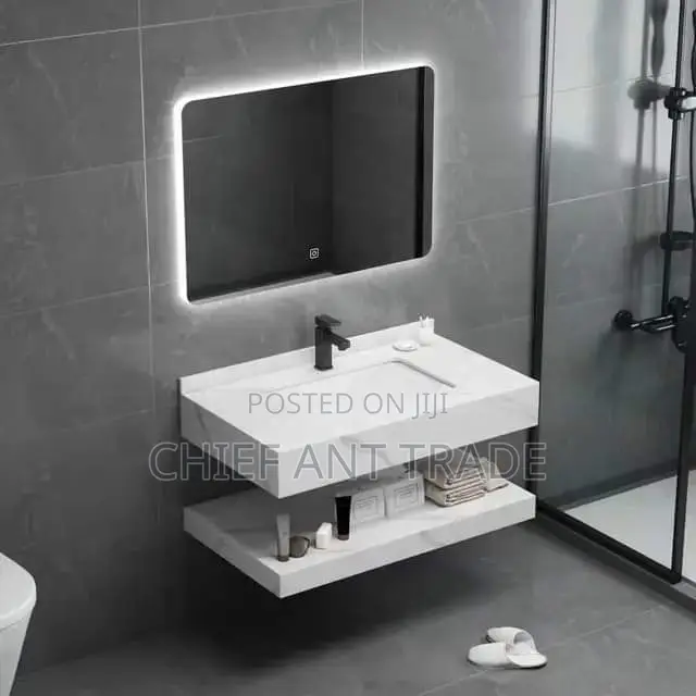 Basin With Touchscreen Mirrior 80cm. 2001-80