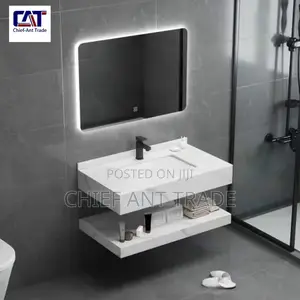 Basin With Touchscreen Mirrior 80cm. 2001-80
