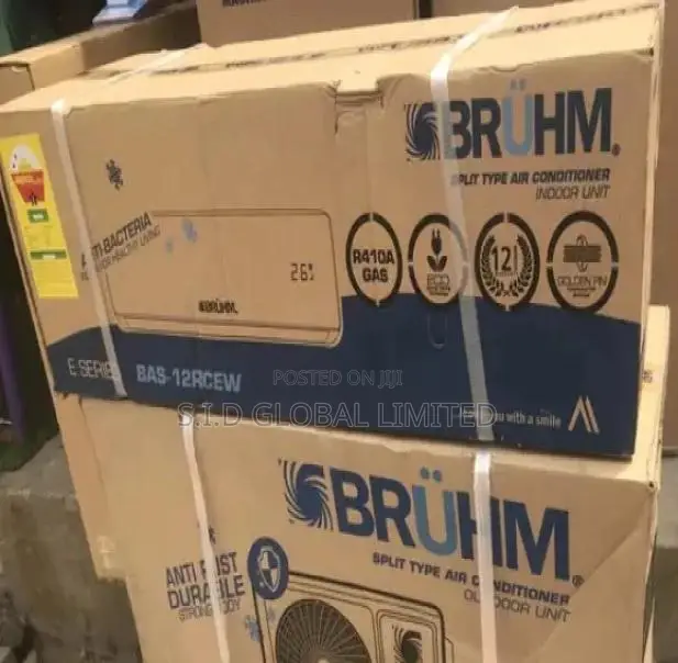 Unique Bruhm 1.5hp Split Air Conditioner BAS-12RCEW