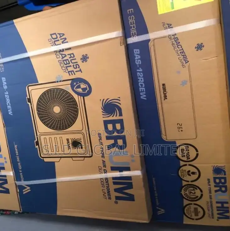 Genuine Bruhm 1.5 HP Split Bas-12rcew – R410