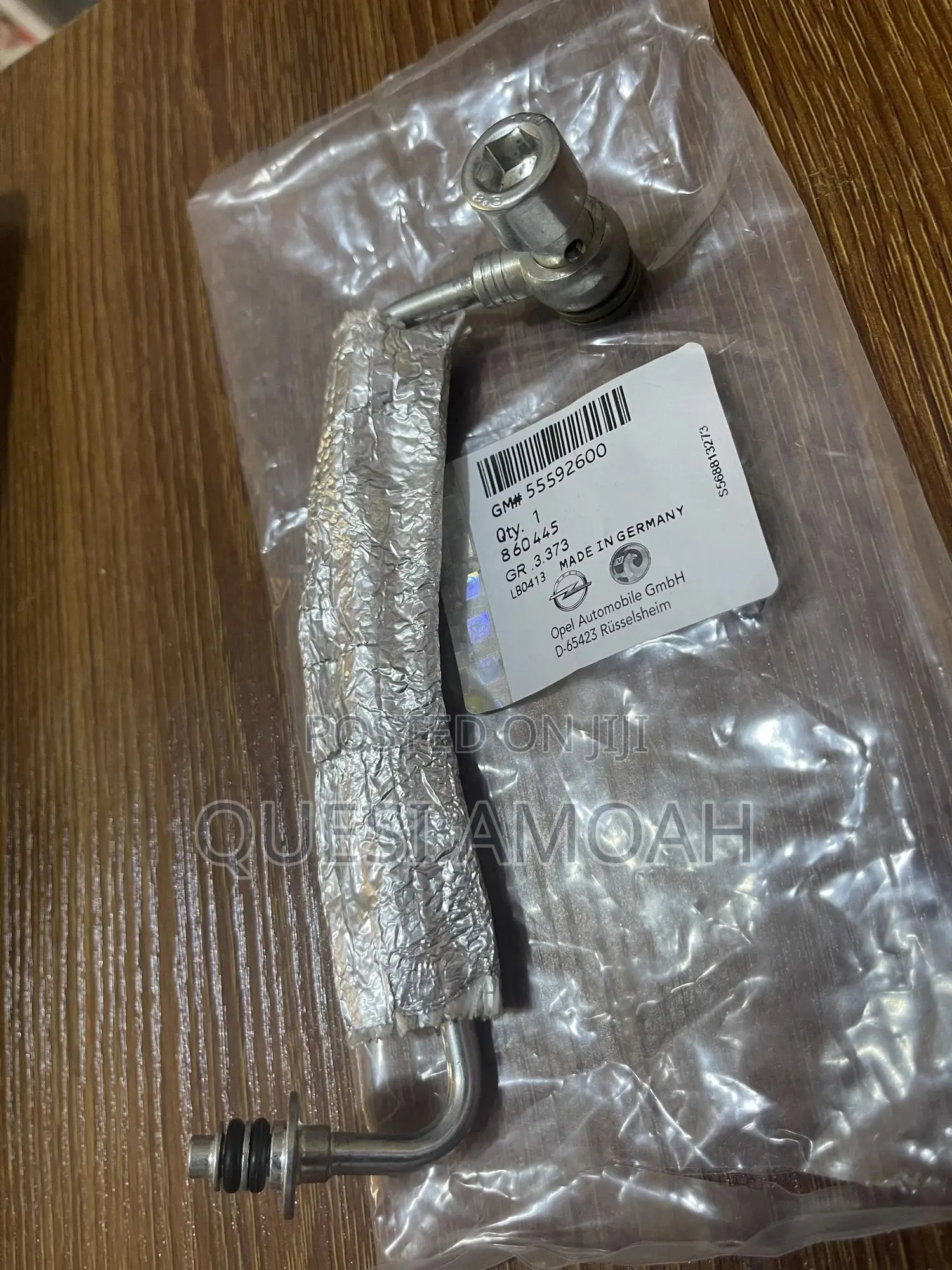 Chevrolet Cruze Turbo Oil Feed Pipe Tube