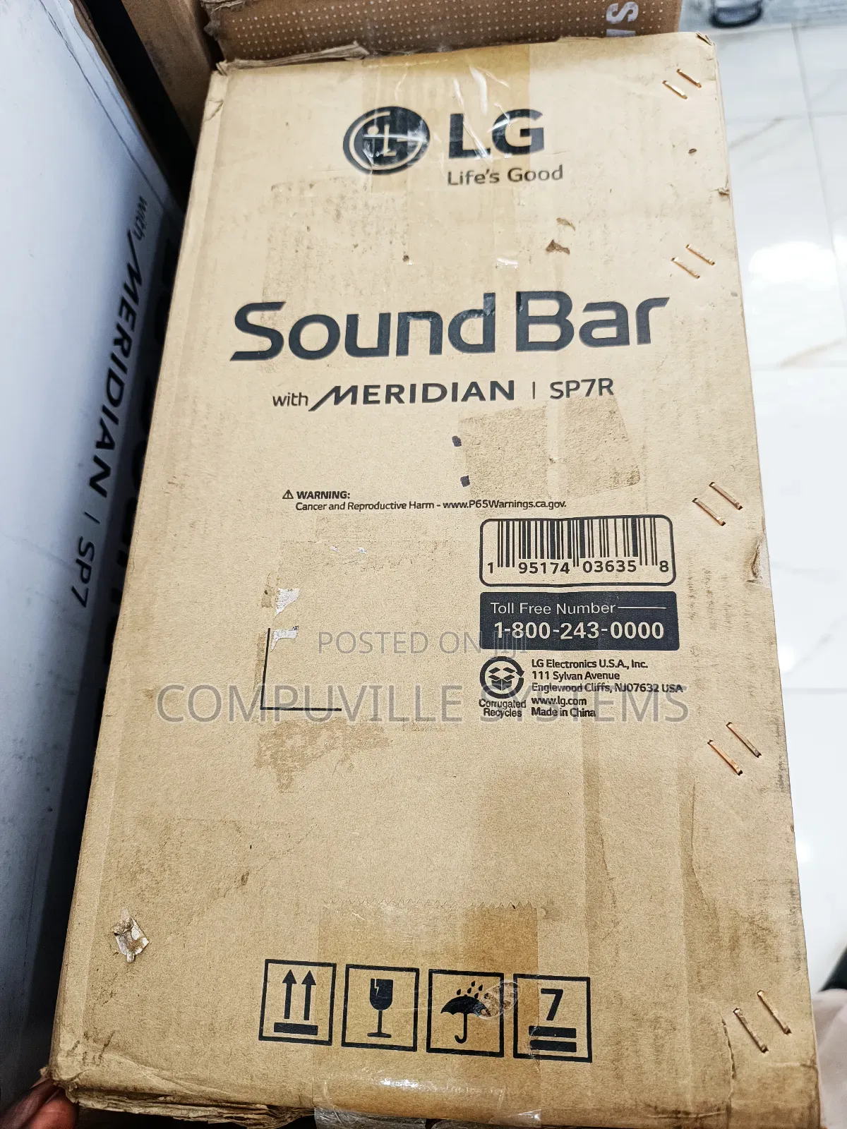 LG Sound Bar Meridian SP7