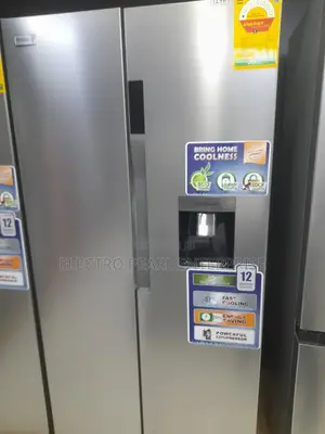 Nasco Side by Side Fridge With Dispenser 440liters
