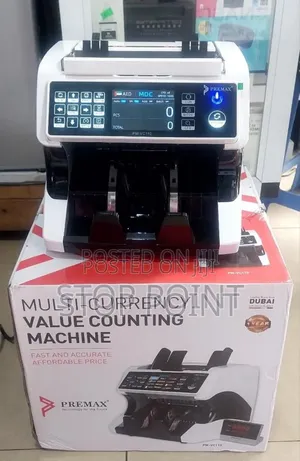 Multi-Currency Value Money Counting Machine