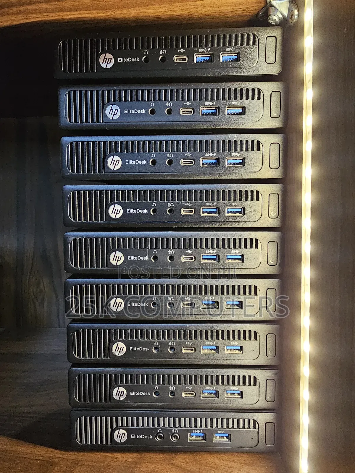 Desktop Computer HP EliteDesk 800 8GB Intel Core I5 SSD 250GB