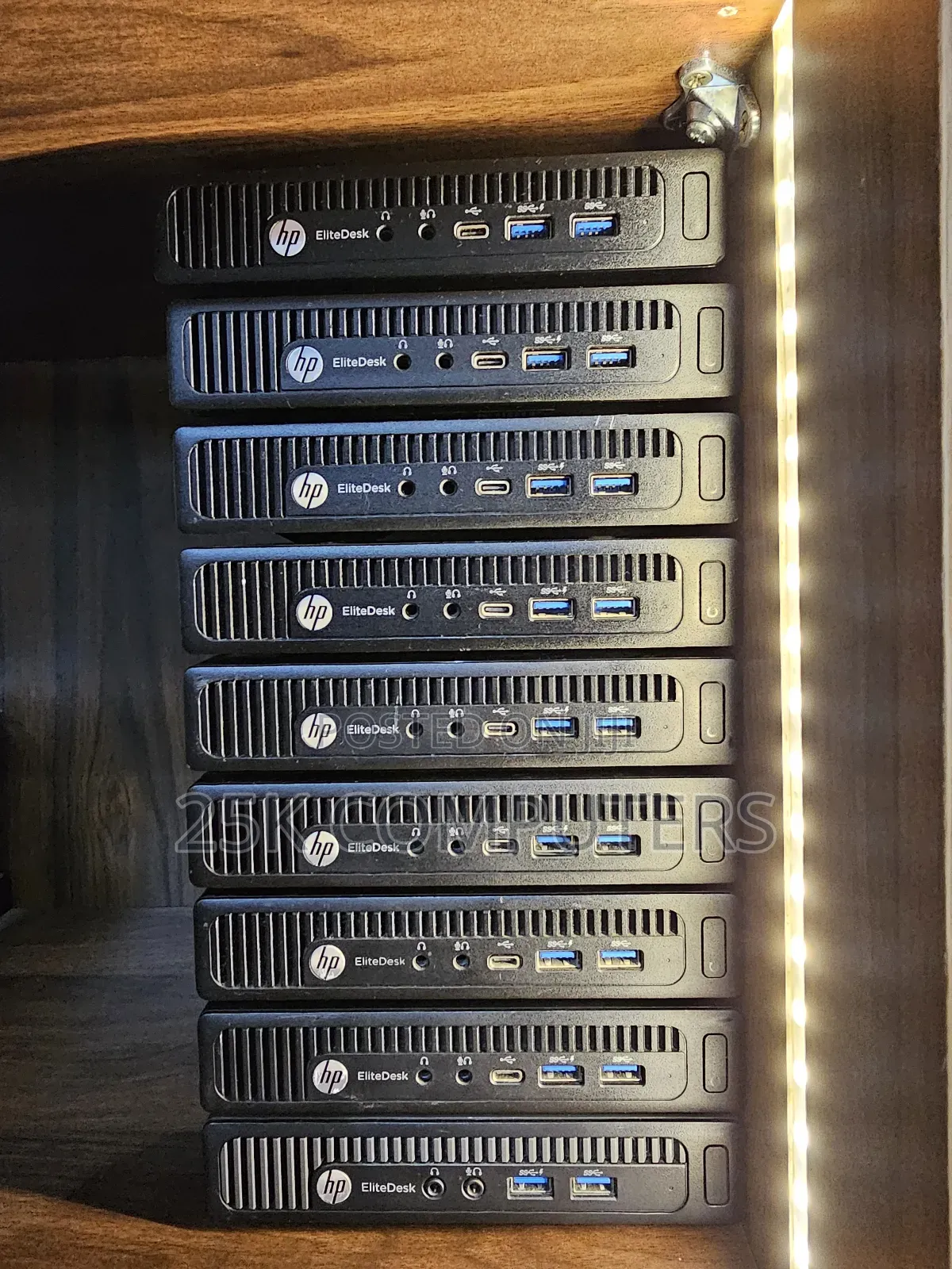 Desktop Computer HP EliteDesk 800 8GB Intel Core I5 SSD 250GB
