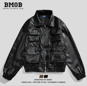 High Quality Leather Jacket Available in Stock